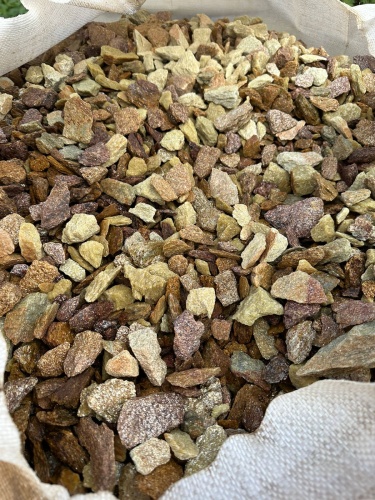 Златолит персиковый декоративная каменная крошка купить в Набережных Челнах