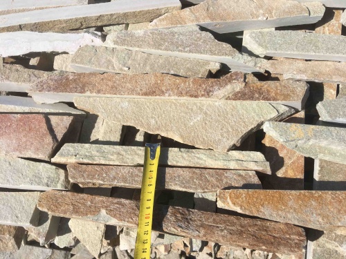 Горбушка златолит золотистый для облицовки купить в Набережных Челнах