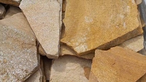 Плитняк златолит жёлтый для фасада 1,5-3 см купить в Набережных Челнах