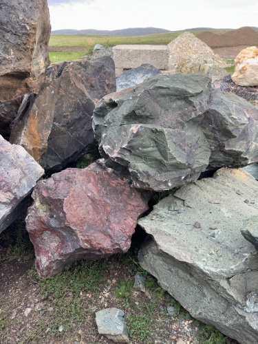 Камни для ландшафтного дизайна зелёные 10-60 килограмм купить в Набережных Челнах