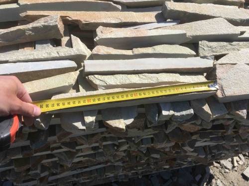 Горбушка златолит золотистый для облицовки купить в Набережных Челнах