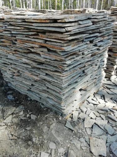 Плитняк златолит Уральский для цоколя, отмостки купить в Набережных Челнах