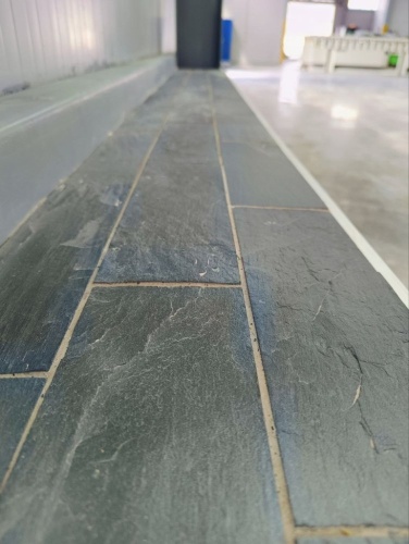 Плитка чёрная из натурального камня фасадная 30 см * 5 см, толщина 7 мм -30 мм купить в Набережных Челнах